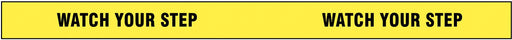 Floor Tape Black/Yellow 2 inx180 ft Roll