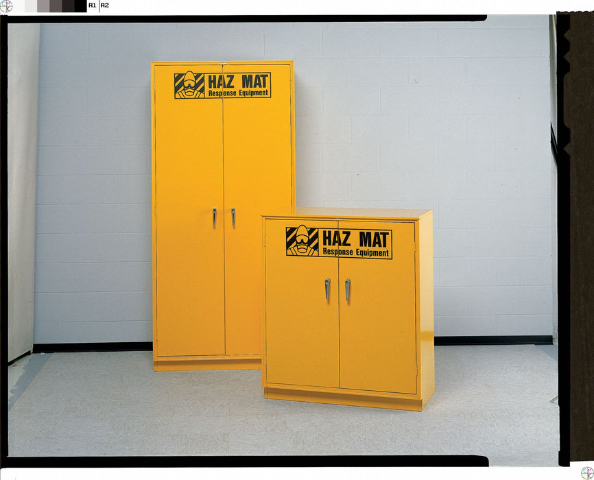 Shelving Cabinet 42 H 36 W Yellow