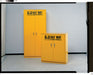 Shelving Cabinet 42 H 36 W Yellow