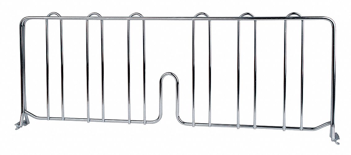 Shelf Divider 2inx8inx24in Steel