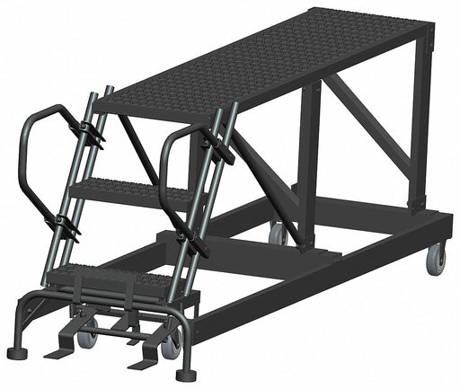 Roll Work Platform Steel Single 30 In.H