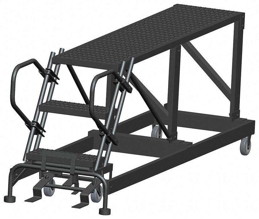 Roll Work Platform Steel Single 30 In.H