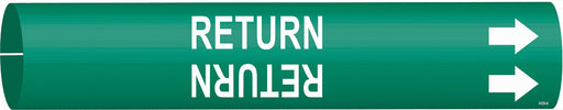 Pipe Marker Return 4/5 in W