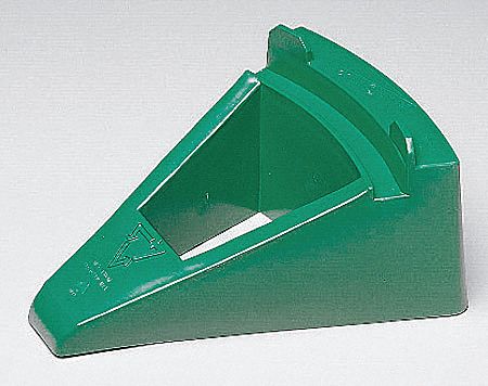Drum Wedge Polyethylene Green