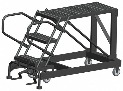 Roll Work Platform Steel Single 30 In.H