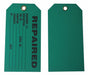 Tag Green Cardstock 3inH 5-3/4inW PK100