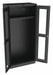 E4470 Storage Cabinet 78 x36 x18 Black 1Shlv