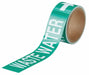 Pipe Marker Waste Water 1in H 8in W