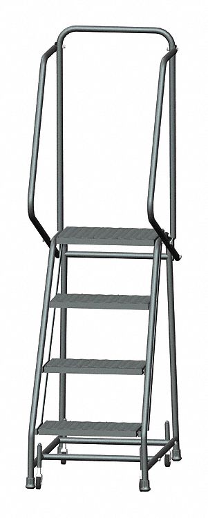 Rolling Ladder Steel 38 In.H