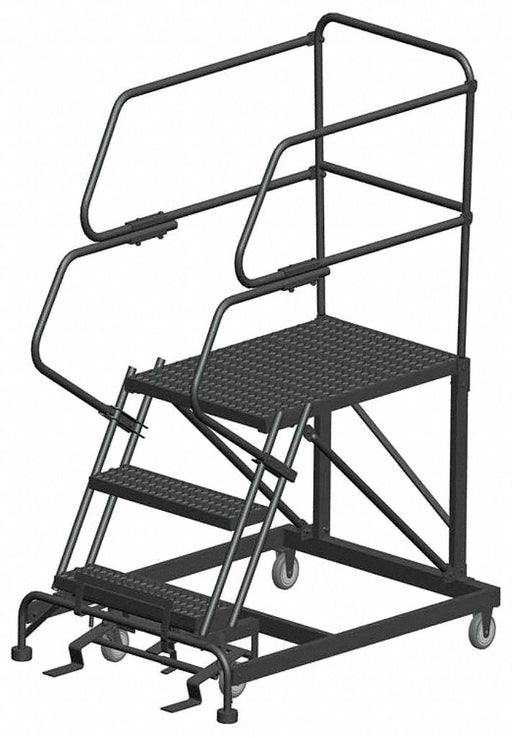 Roll Work Platform Steel Single 30 In.H