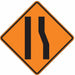Traffic Sign 30 in x 30 in Orange