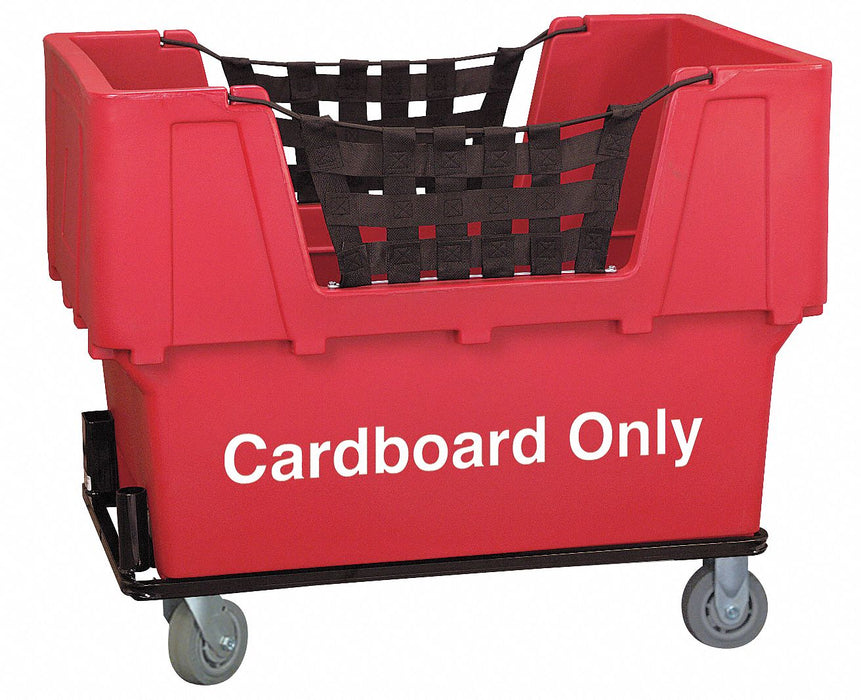 F0178 Cube Truck LLDPE Red 23.0 cu ft.