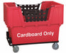 F0178 Cube Truck LLDPE Red 23.0 cu ft.