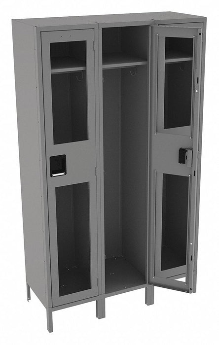 Wrdrb Lckr 1x3Lckr Gray 78 x45 x18 Assm