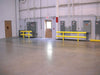 M9533 Guard Rail System Yellow 42 in H Steel
