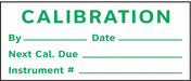 CalibrationLabel Green/White PK350
