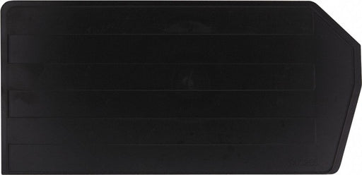 BinDivider 16inL Plastic Black PK6