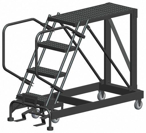 Roll Work Platform Steel Single 40 In.H