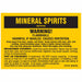 NFPALabel 3-1/2inH 5inW Polyester PK25