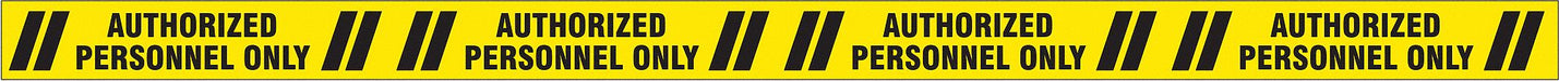 Floor Tape Black/Yellow 3 inx60 ft Roll