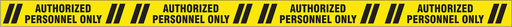 Floor Tape Black/Yellow 3 inx60 ft Roll