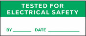 InspectionLabel Green/White PK350