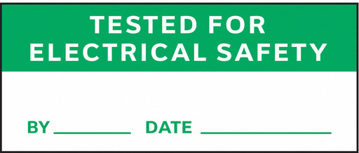 InspectionLabel White/Green PK350