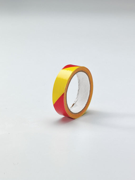 E0415 Floor Tape Pink/Yellow 1 inx54 ft Roll