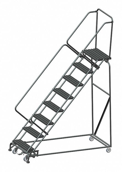 Lockstep Rolling Ladder Steel 80 In.H