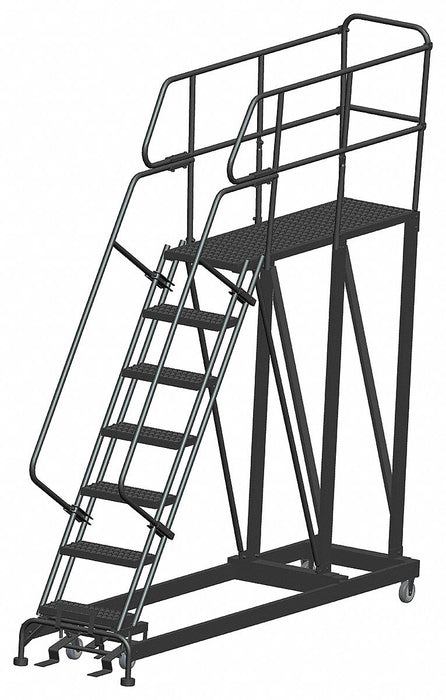 M8935 Roll Work Platform Steel Single 70 In.H