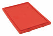 E1889 Lid 12.375 in W Plastic Red