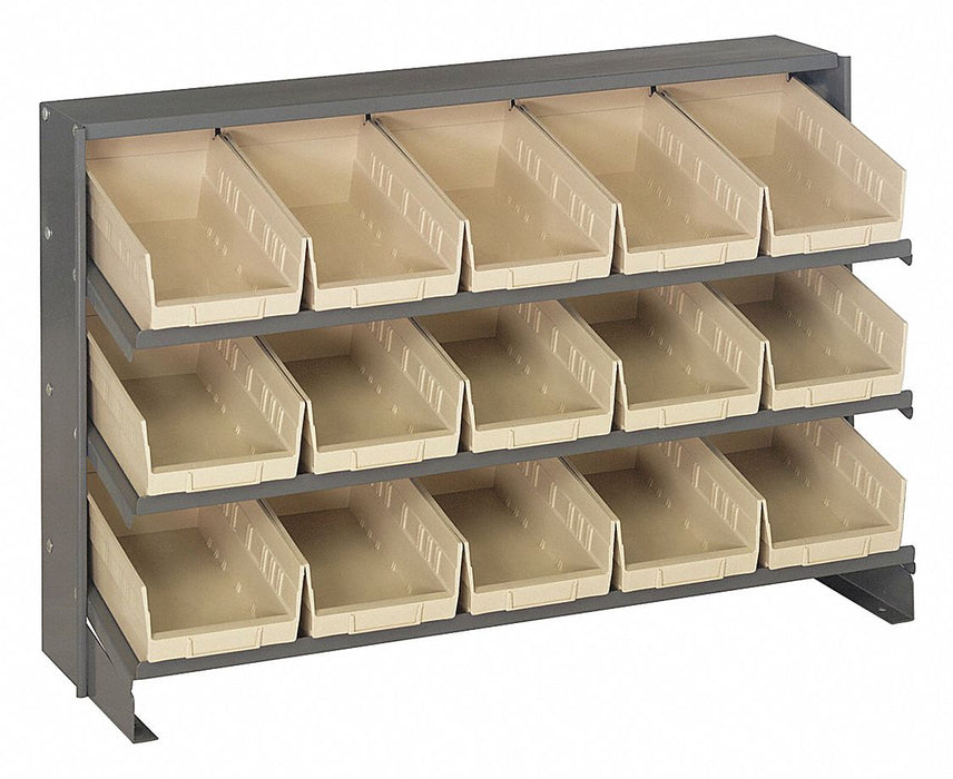 E1541 Bench Pick Rack 12x21x36in Ivory