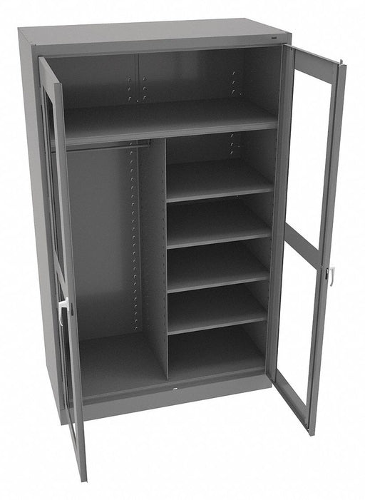 Storage Cabinet 78 x48 x24 MdGry 5Shlv