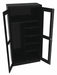 Storage Cabinet 72 x36 x18 Black 5Shlv