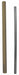 Hand Truck Axle Kit 500 lb Steel Silver