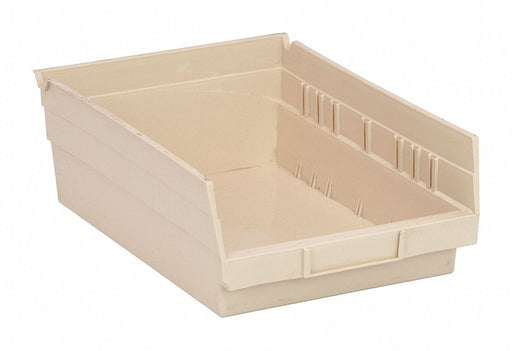 F0615 ShelfBin 11.625inL 8.375inW Plastic