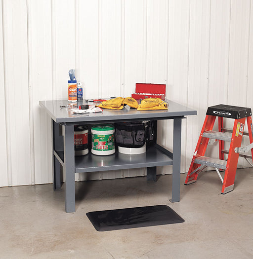 Fixed Work Table Steel 72 W 36 D
