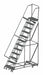 Lockstep Rolling Ladder Steel 120 In.H
