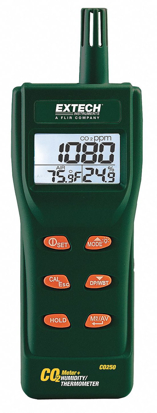 Indoor Air Meter 14 F to 140 F LCD