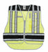 E7855 Safety Vest Hi Vis Green Police 2XL
