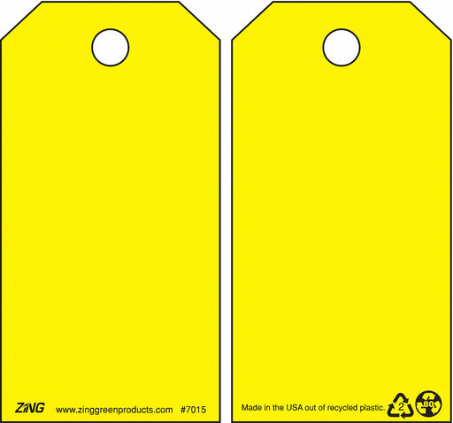 Danger Tag 5 3/4in H 3in W Plastic PK10