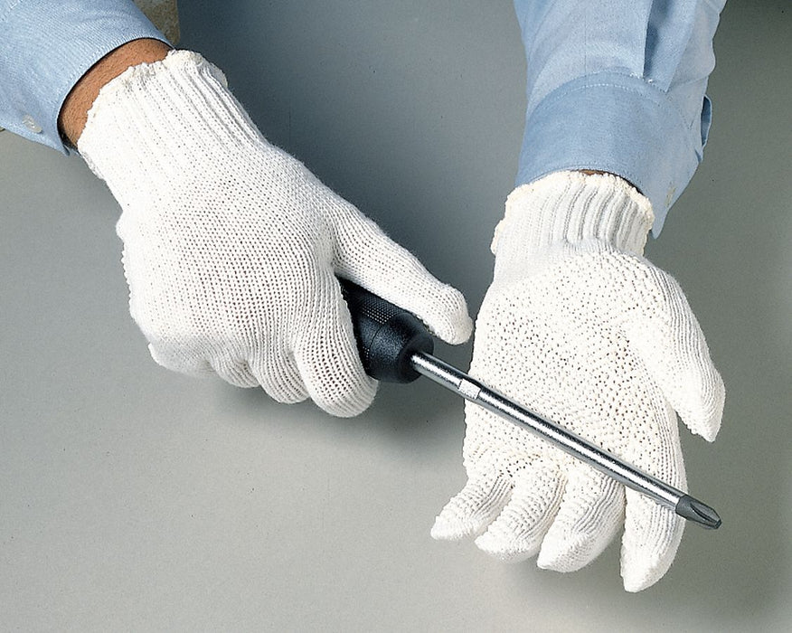 Knit Gloves White L PR