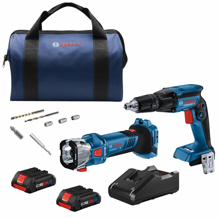 Cordless Tool Combination Kit (2) 4.0Ah