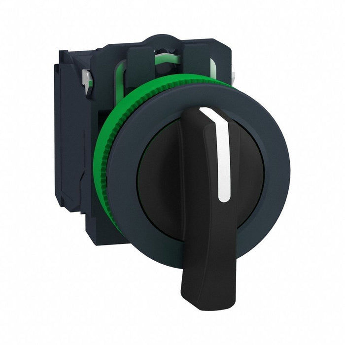 Selector Switch 3 Pos 30 mm Black