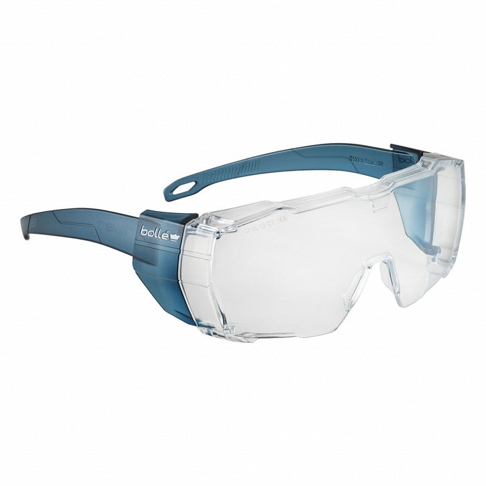 SafetyGlasses Clear PlatinumLite Blue