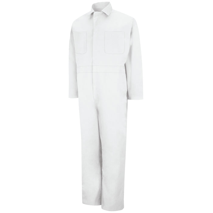 Twill Action Back Coverall with Chest Pockets