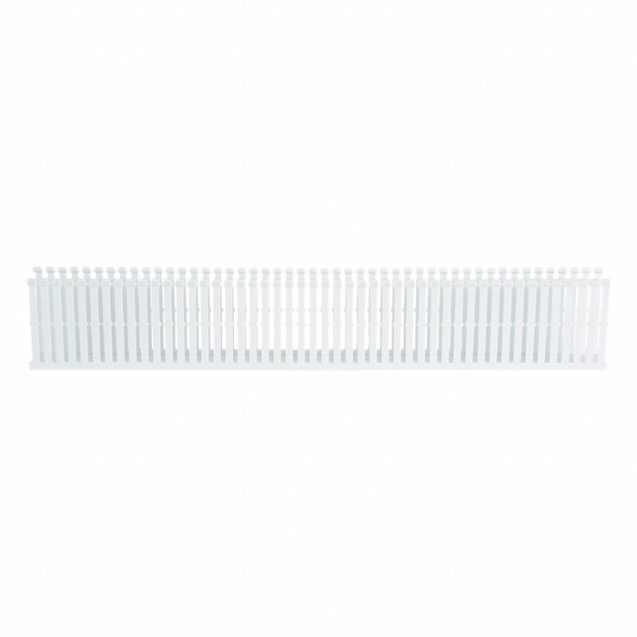 Wire Duct Narrow Slot White 1.75 W x 4 D