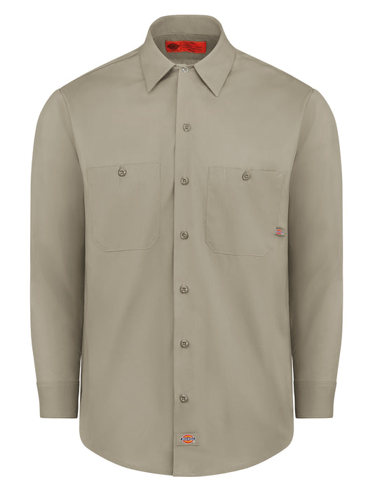 Men's Industrial Long-Sleeve Work Shirt