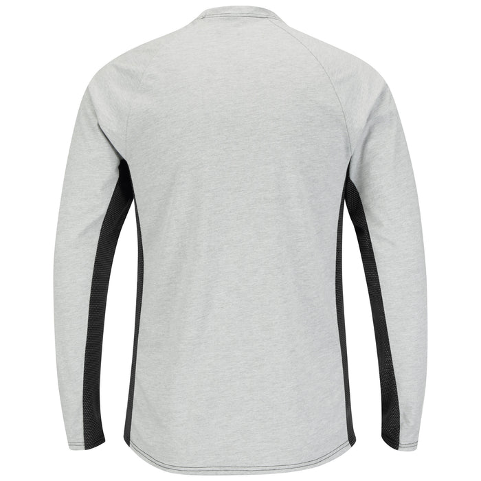 Men's FR Long Sleeve Base Layer with Concealed Chest Pocket
