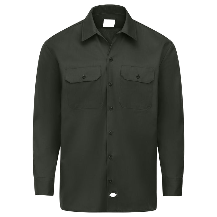 Men's Long-Sleeve Traditional Work Shirt